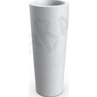 Кашпо Berkano Keila 110 DB (белый гранит)