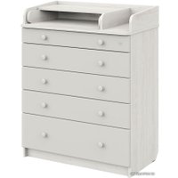 Детский комод Mihaylov Design Maks 805 с органайзером (сосна касцина/серый)