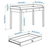 Детский стол Ikea Smyga 40480781