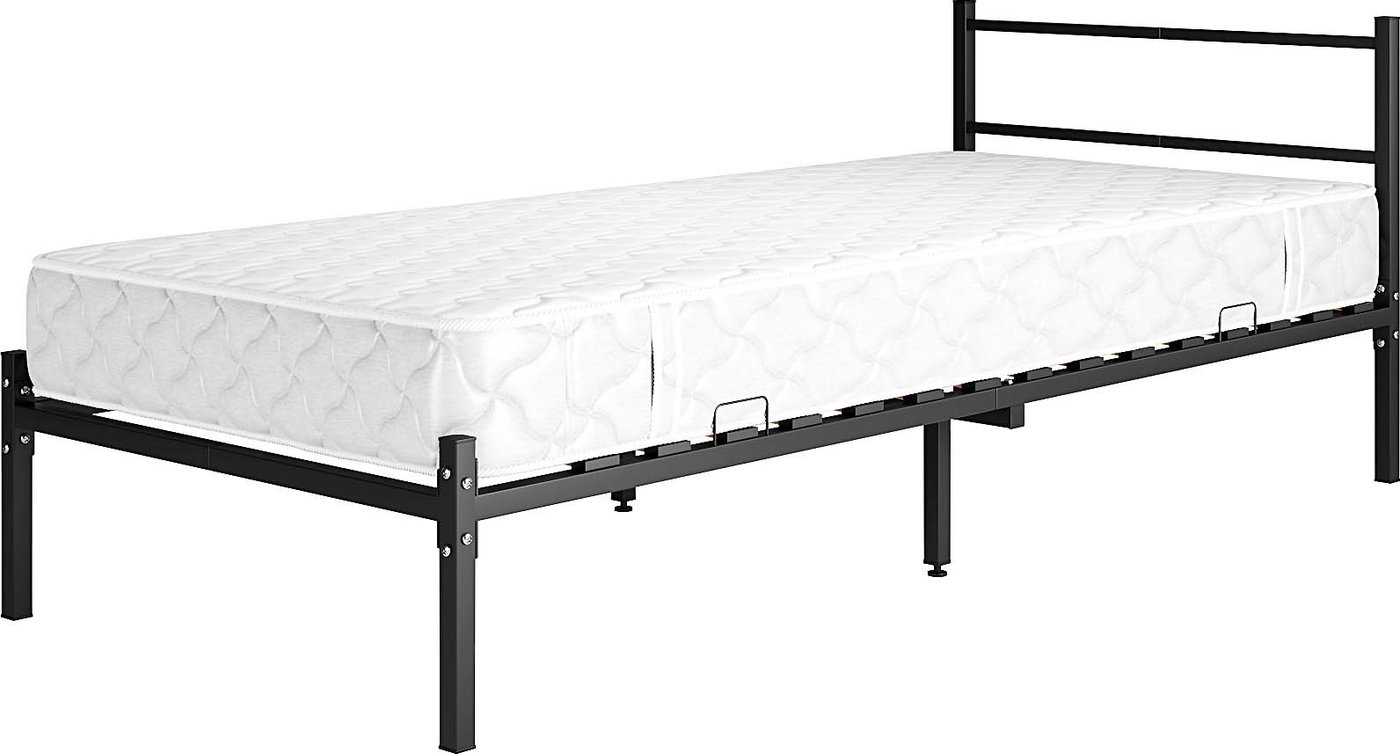 

Кровать Князев Мебель Калабрия 1 КЛ1.80.200.Ч (черный муар)