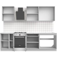 Готовая кухня Arvento АНТА-плюс 2м (графит)