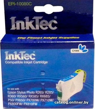 Картридж InkTec EPI-10080C (аналог Epson C13T08024010)