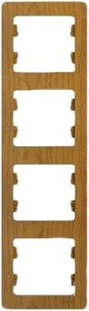 Рамка Schneider Electric Glossa GSL000508 (дуб)