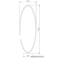 Торшер Евросвет Gap 80415/1 (Satin Nickel)