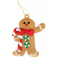Елочная игрушка Золотая сказка Пряничные человечки 592146 (12 шт)