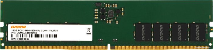 Digma 16ГБ DDR5 4800 МГц DGMAD54800016S