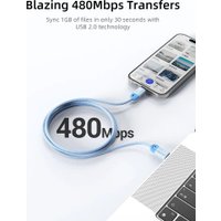 Кабель Cabletime CUP0E CT-CM100-PBL0.5 (0.5 м, синий) в Пинске