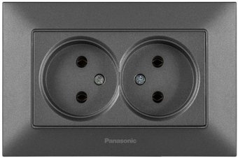 Розетка Panasonic Arkedia Slim WNTC02042DG-BY