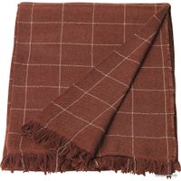 Плед Ikea Воркраге 110x170 204.278.41 (красно-коричневый)