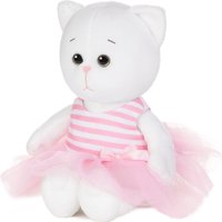 Классическая игрушка Колбаскин & Мышель Мышель в полосатом роз. платье с бантиком MT-MRT-КМ-0320249-20