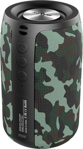 Беспроводная колонка Zealot S32 (зеленый камуфляж)