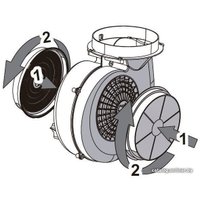 Кухонная вытяжка GrandGermes Aston 35 (белый)