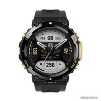 Умные часы Amazfit T-Rex 2 (звездно-черный/золотистый)
