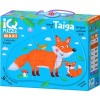 Развивающая игра Айрис-Пресс IQ напольный. Тайга 3+ 9785811284139