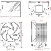 Кулер для процессора ID-Cooling Frozn A610 ARGB White