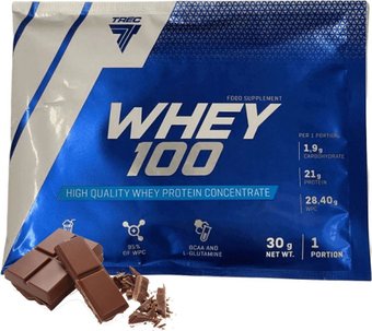 Trec Nutrition Whey 100 (шоколад, 30 г)