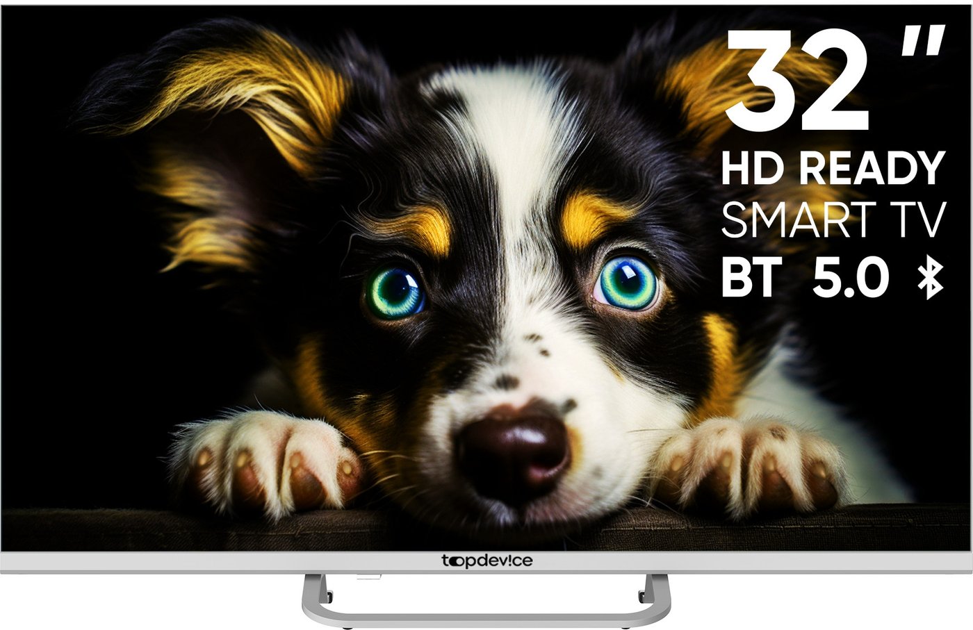 Телевизор Topdevice 32 Frameless Neo CS04 (белый)