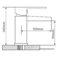 Смеситель Gappo Brook G1040