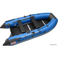 Моторная лодка Roger Boat Hunter Keel 3500 (малокилевая, синий/черный)
