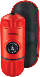 Nanopresso Lava Red + Case