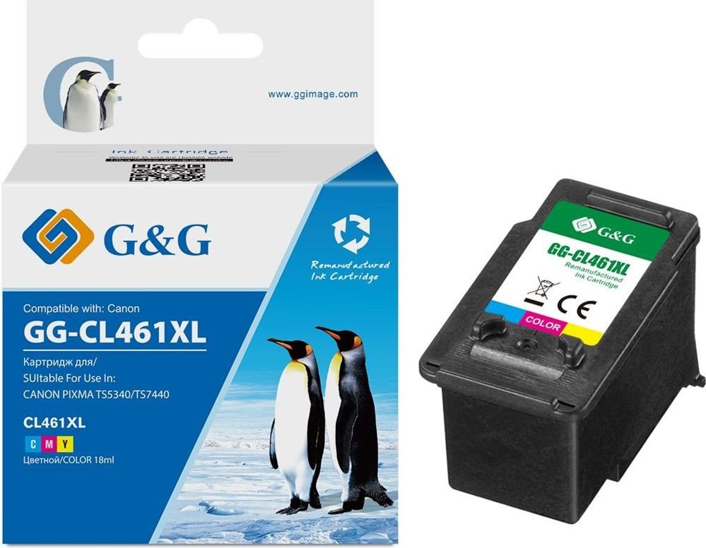 

Картридж G&G GG-CL461XL (аналог Canon CL461XL)