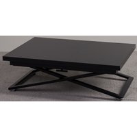 Стол-трансформер Levmar Compact G27/S53 (черный глянец/черный)