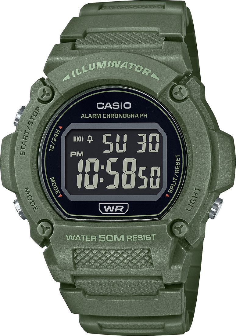 

Наручные часы Casio Illuminator W-219HC-3BV