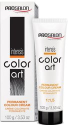 Color art Permanent colour cream 1/0 (черный) 100 мл