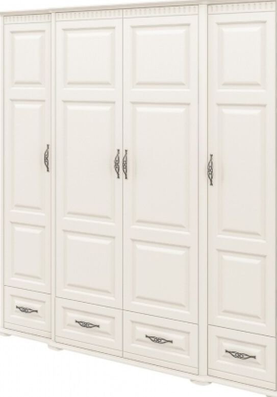 Шкаф распашной Мебель Неман Марсель МН-126-04(1) (кремовый)