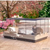 Клетка Ferplast Krolik 57071517 (серый)