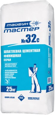 

Шпатлевка Тайфун МАСТЕР №32C