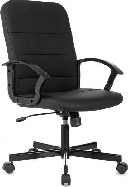 

Офисное кресло Бюрократ Triest (черный, экокожа)