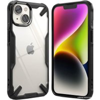 Чехол для телефона Ringke Fusion-X iPhone 14 Plus (черный)