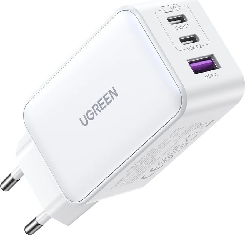 

Сетевое зарядное Ugreen CD244 15334 (белый)
