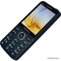 Кнопочный телефон Maxvi K15n (синий)