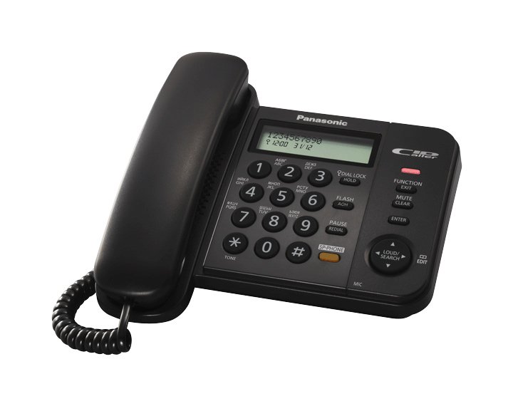 

Проводной телефон Panasonic KX-TS2358RUB (черный)
