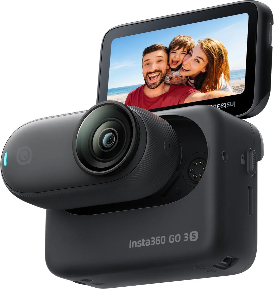 

Экшен-камера Insta360 GO 3S 128GB (черный)