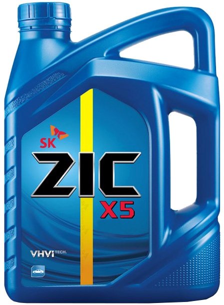 

Моторное масло ZIC X5 10W-40 6л