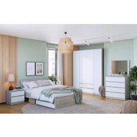 Кровать MLK Тоскана Лори ПМ 1600 (дуб серый)