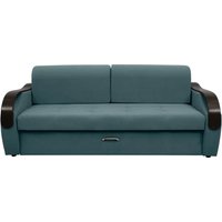 Диван Сириус Лидер-6 ППУ 225x110 (Eva 20 велюр зеленый)