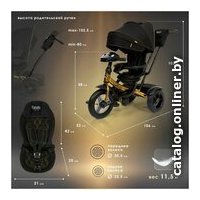 Детский велосипед Nuovita Bamzione B2 (черное золото)