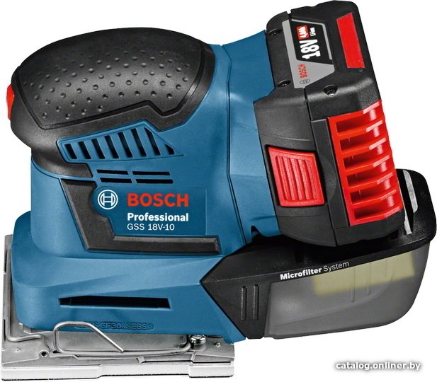 Виброшлифмашина Bosch GSS 18V-10 Professional 06019D0200 (без АКБ)