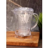 Набор стаканов для воды и напитков ILikeGift Transparent set 5766-04-0 (white)