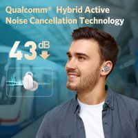 Наушники EarFun Free Pro 3 (белый/серебристый)