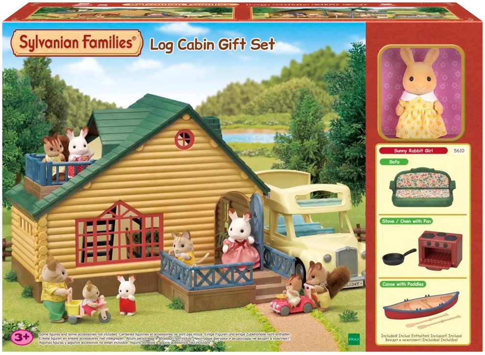 

Кукольный домик Sylvanian Families Коттедж с зеленой крышей 5610