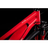 Электровелосипед Cube Nature Hybrid One 500 Allroad Trapeze р.54 2020 (красный)