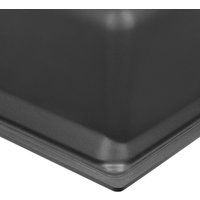 Кухонная мойка ZorG Rock 78-2 black metallic