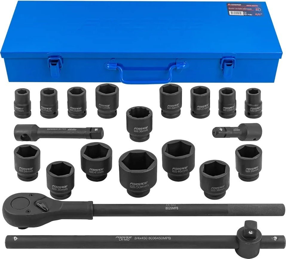 

Набор головок слесарных FORSAGE F-6212-5MPB(59086)