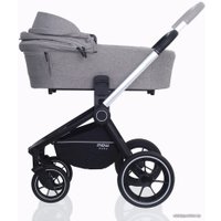 Универсальная коляска Rant MOWbaby Zoom PU (2 в 1, silver beige)