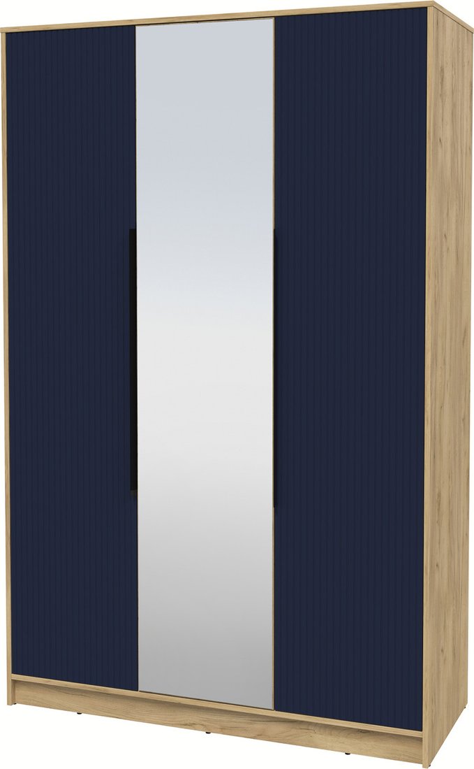 

Шкаф распашной Интерлиния Концепт Лайн КТ-Ш3з (дуб золотой/индиго)